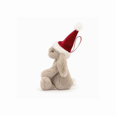 Jellycat Bashful Christmas Decoration Konijnen | ZL6895720